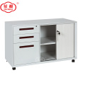 Luoyang Huadu personnalisé assemblé demi hauteur tambour porte armoire de rangement Pedestal